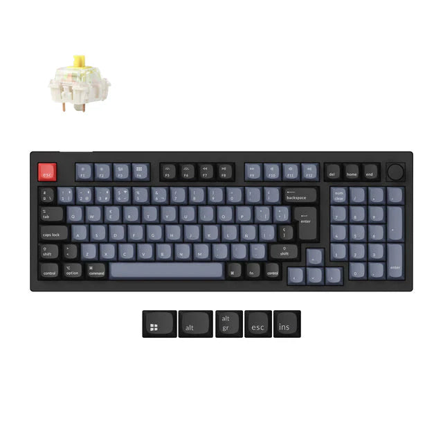 Keychron V5 Max Wireless AZERTY 96% Jaune